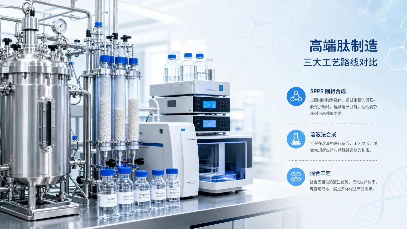 Peptide Manufacturing Methods Compared: Which Process Fits Scale and Quality Goals?
