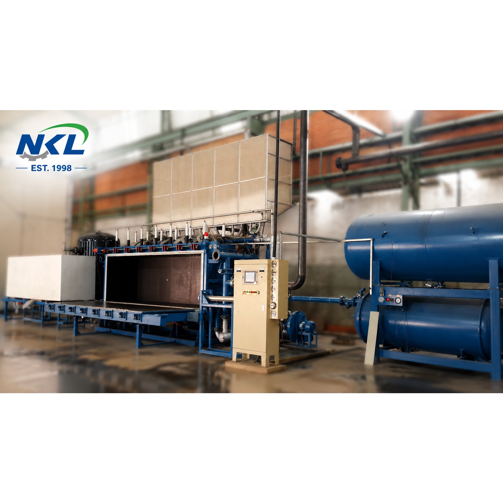 Máquina de Moldagem de Blocos PSB400/DZ com Vácuo