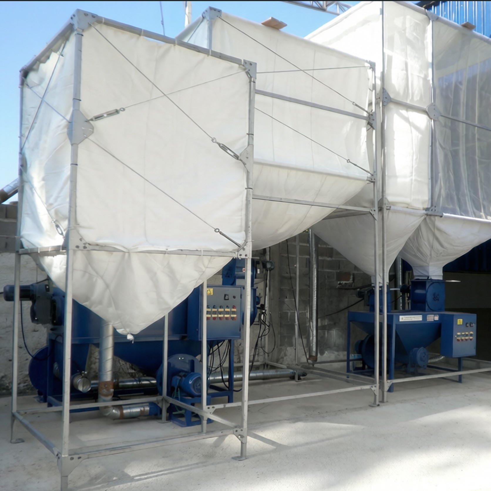 Sistema de reciclagem de EPS