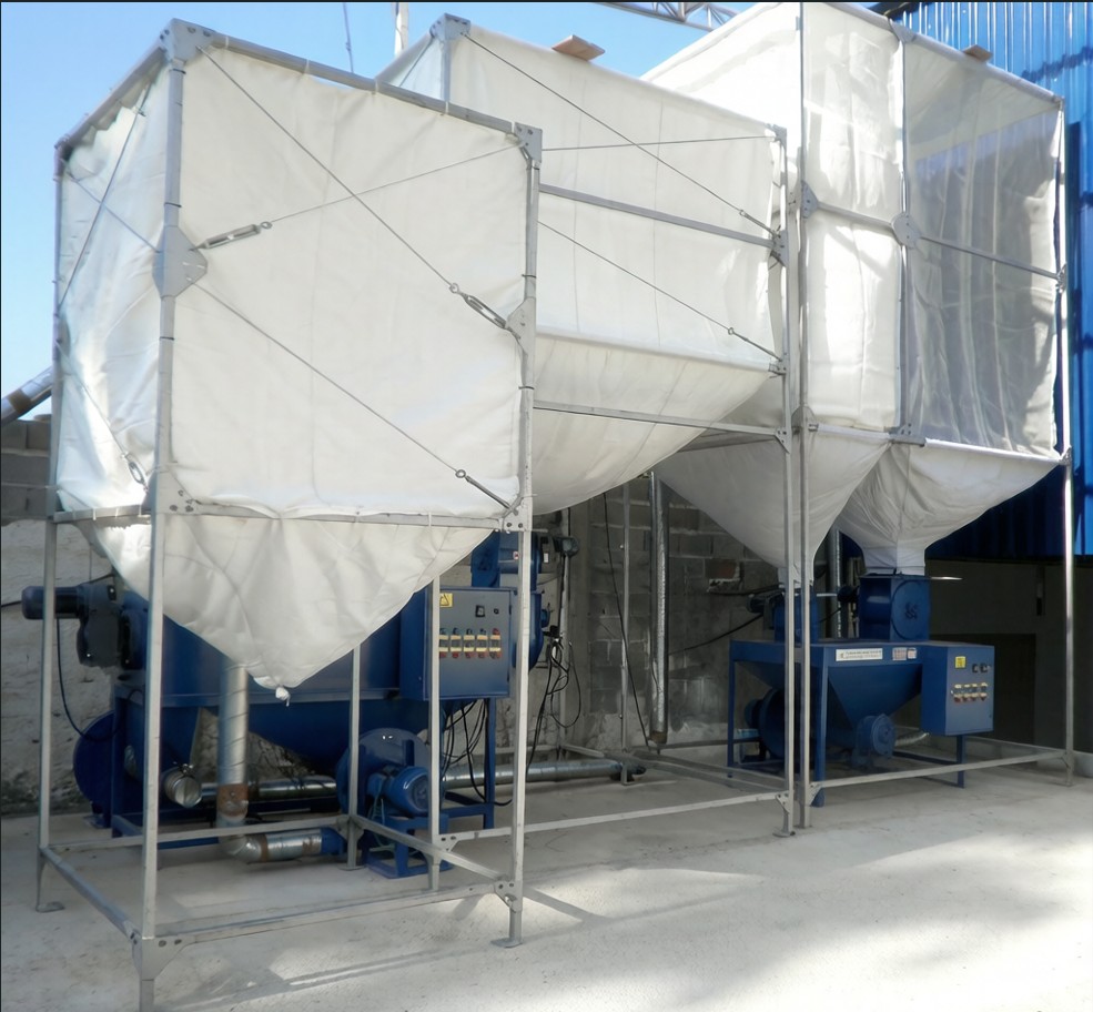 Sistema de reciclagem de EPS