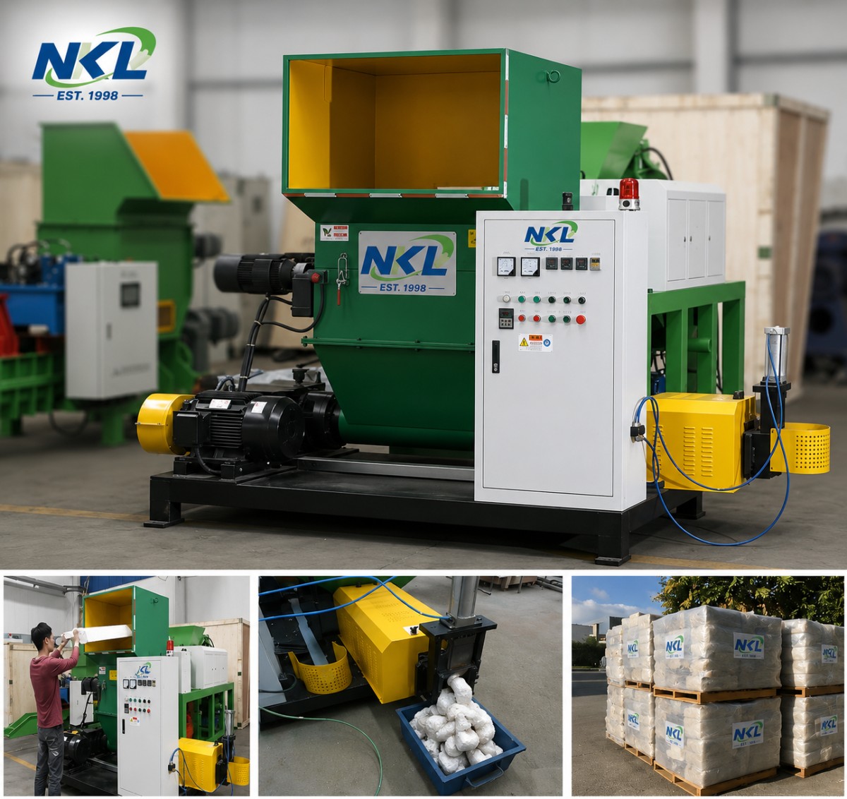 Máquina de fusão a quente EPS NKL - HM180