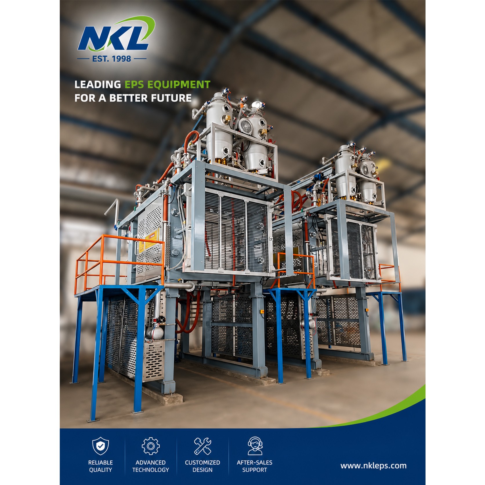 máquina de moldagem de formas NKL-PSZ1400