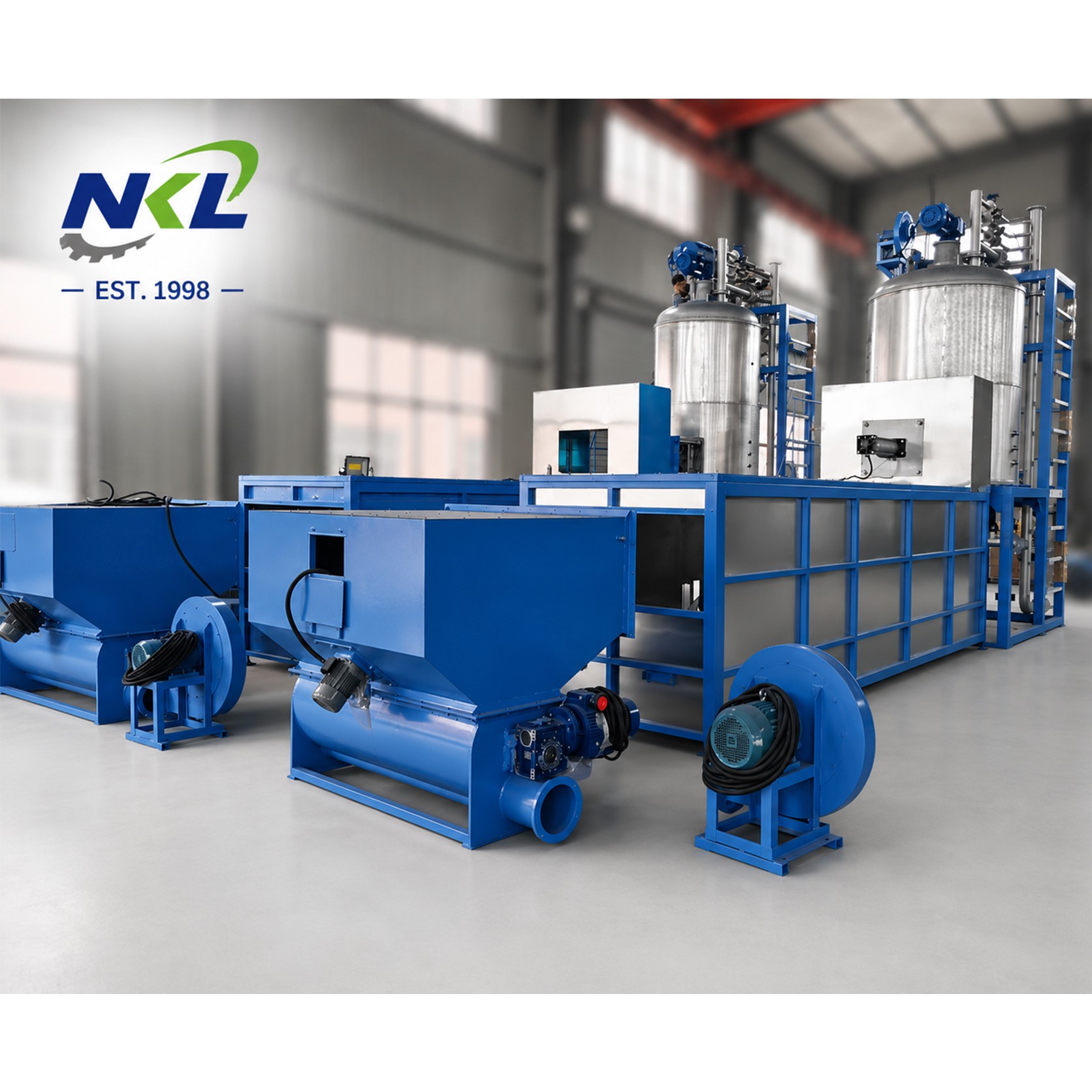 Pré-expansor em batelada NKL-PSJ160