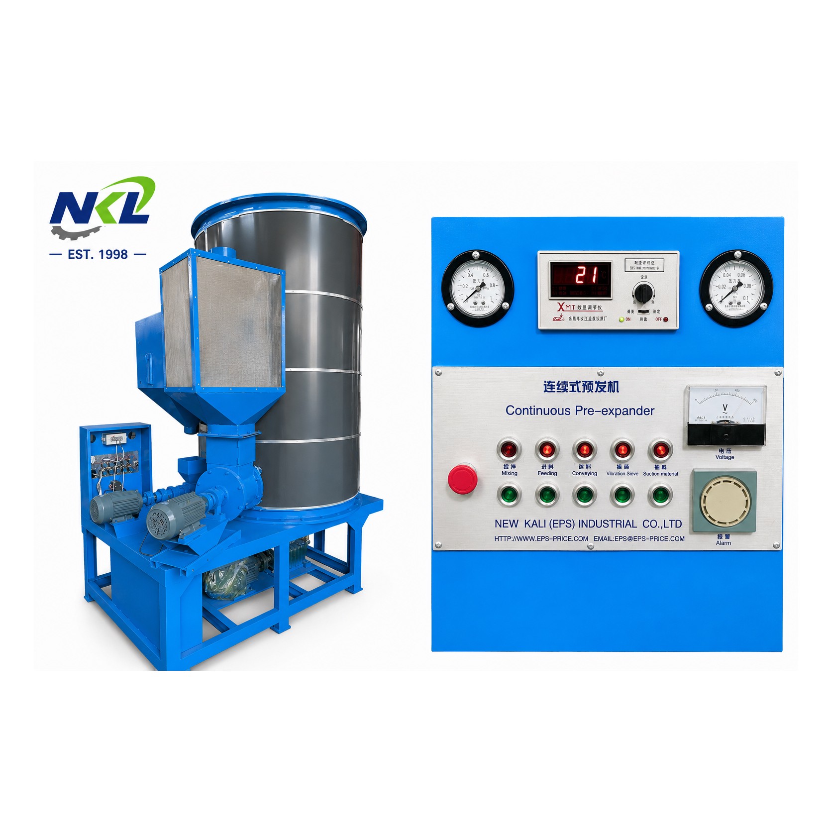 Pré-expansor Contínuo NKL-PSJ120