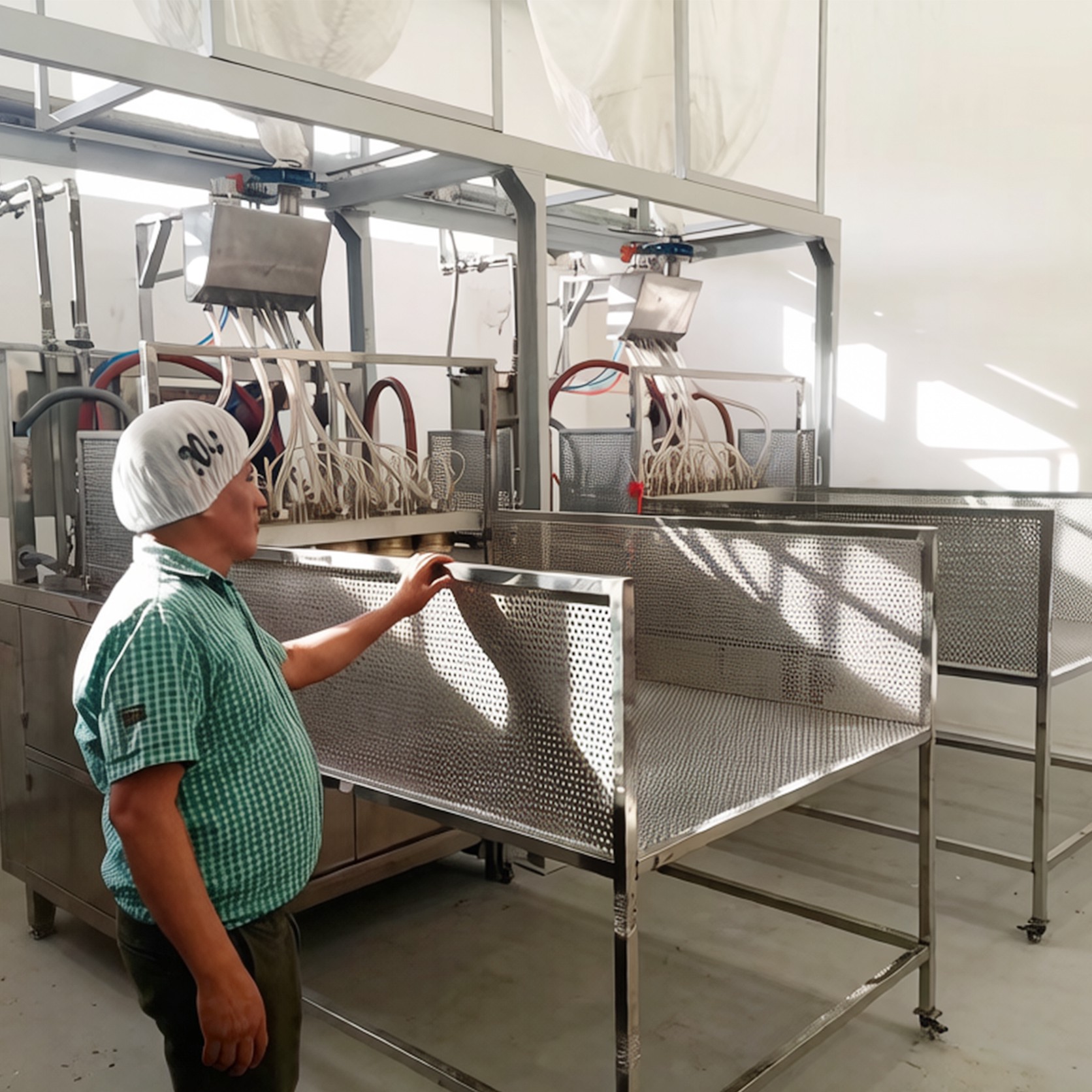 Linha de produção de copos de EPS