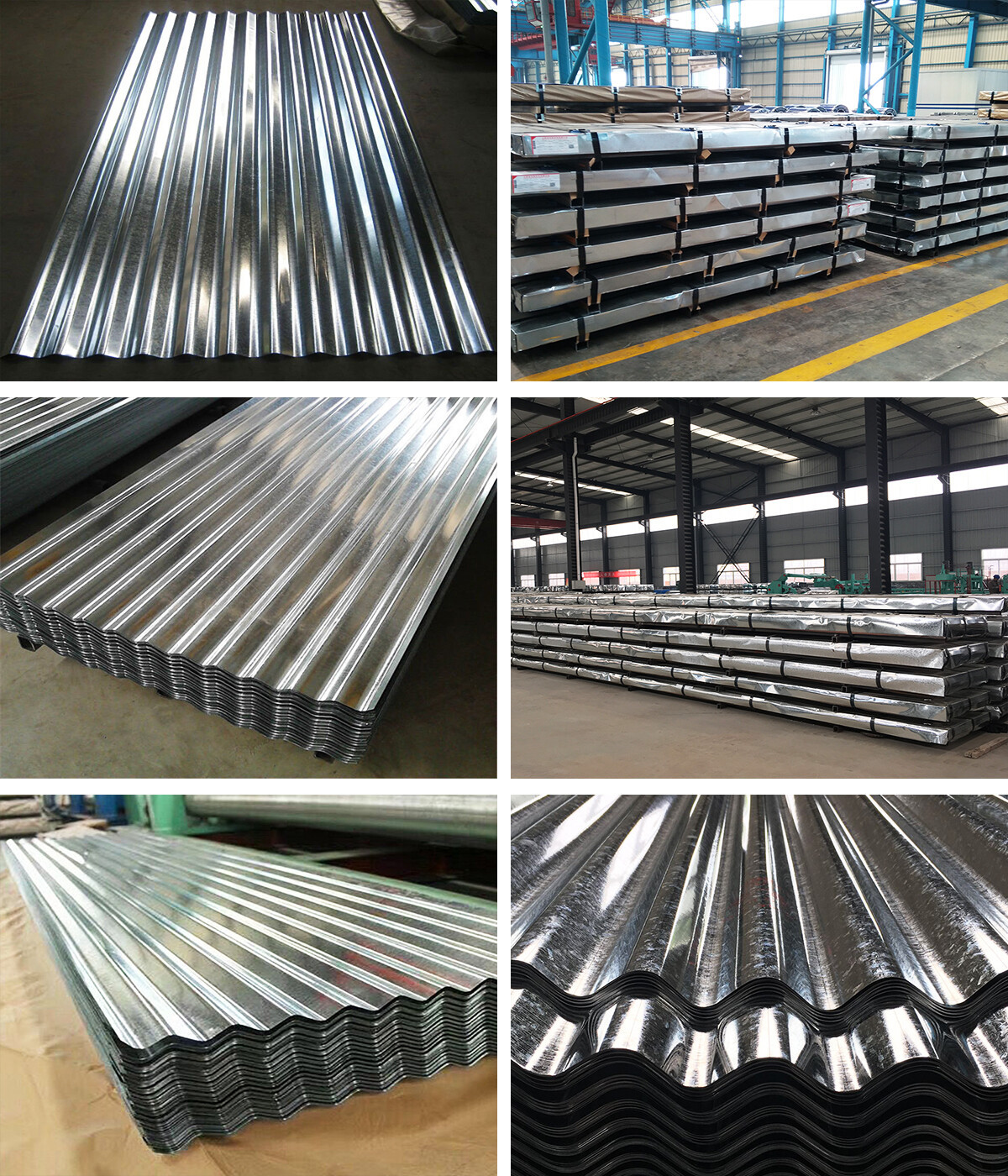 镀锌瓦楞01.jpg SGC490 Aluminum Zinc Corrugated Board