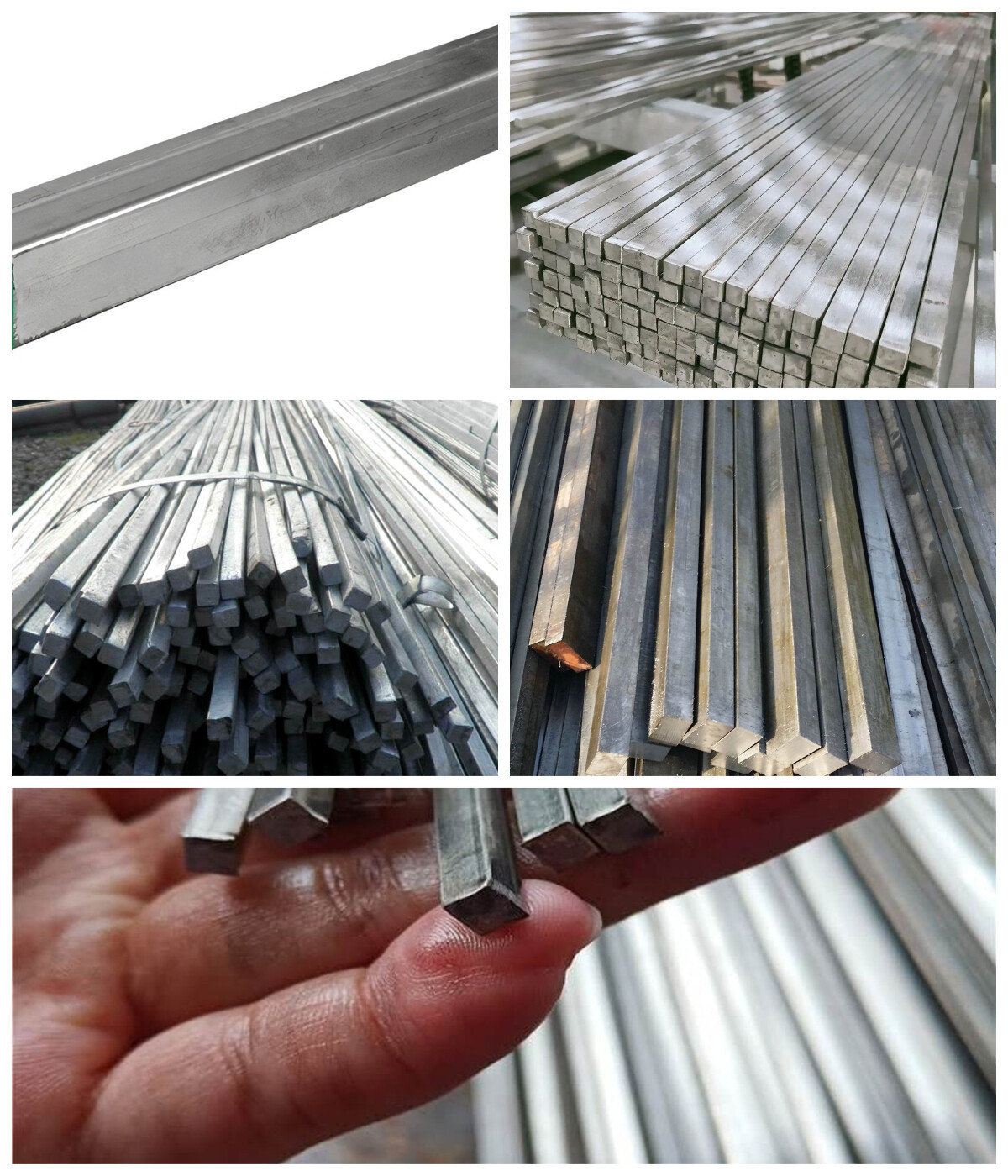 Galvanized Square Rod