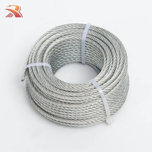 Rope Wire 11mm 12mm 13mm 14mm Steel Cable Rope 6x12+7FC Galvanized Steel Wire Rope
