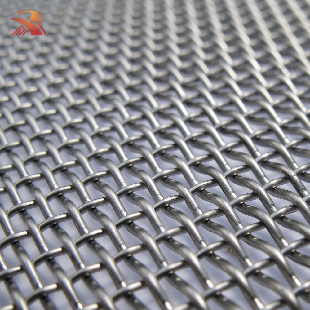 Hot-dip Galvanized Square Woven Wire Mesh