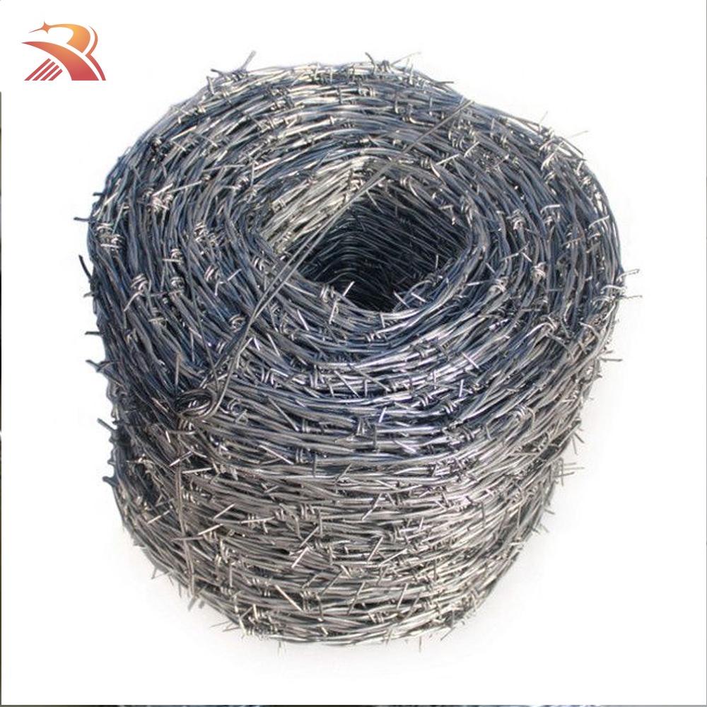 Wholesale Hot Dip Galvanized Iron Barbed Wire Mesh for Farm and Highway High Quality Barbed Wire