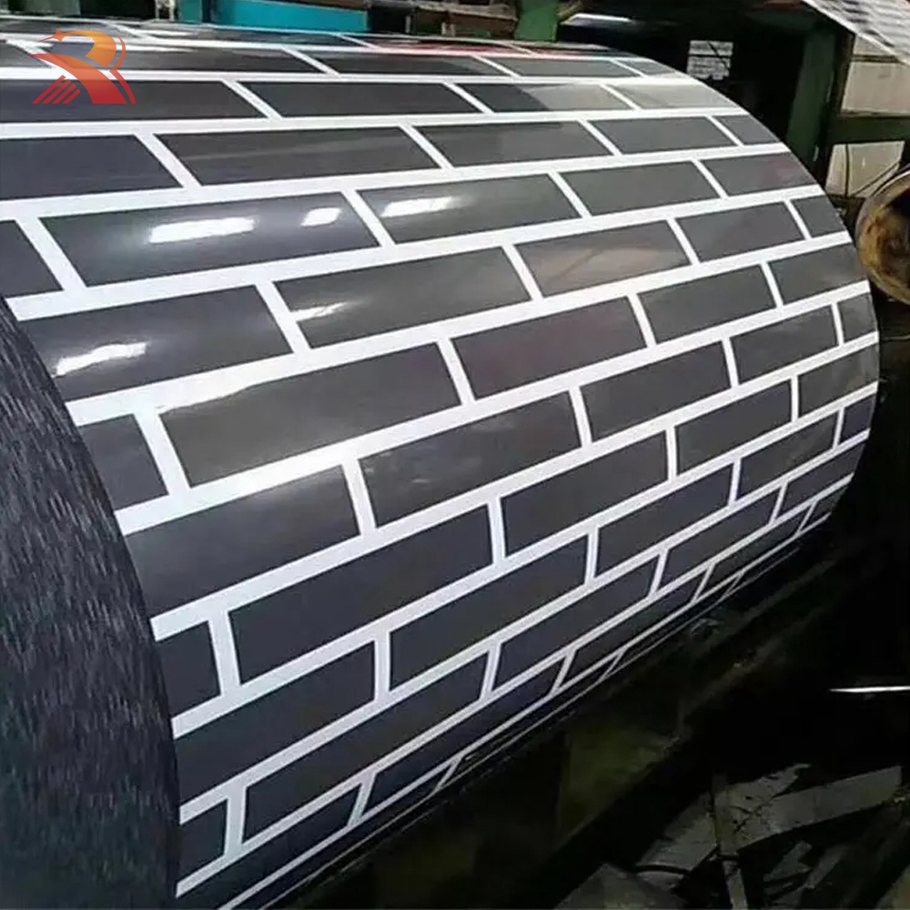 Printed color coated roll