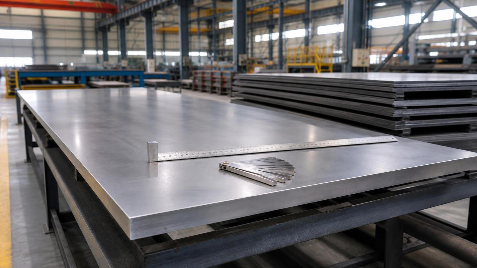 How to check flatness and edge quality before buying steel plate