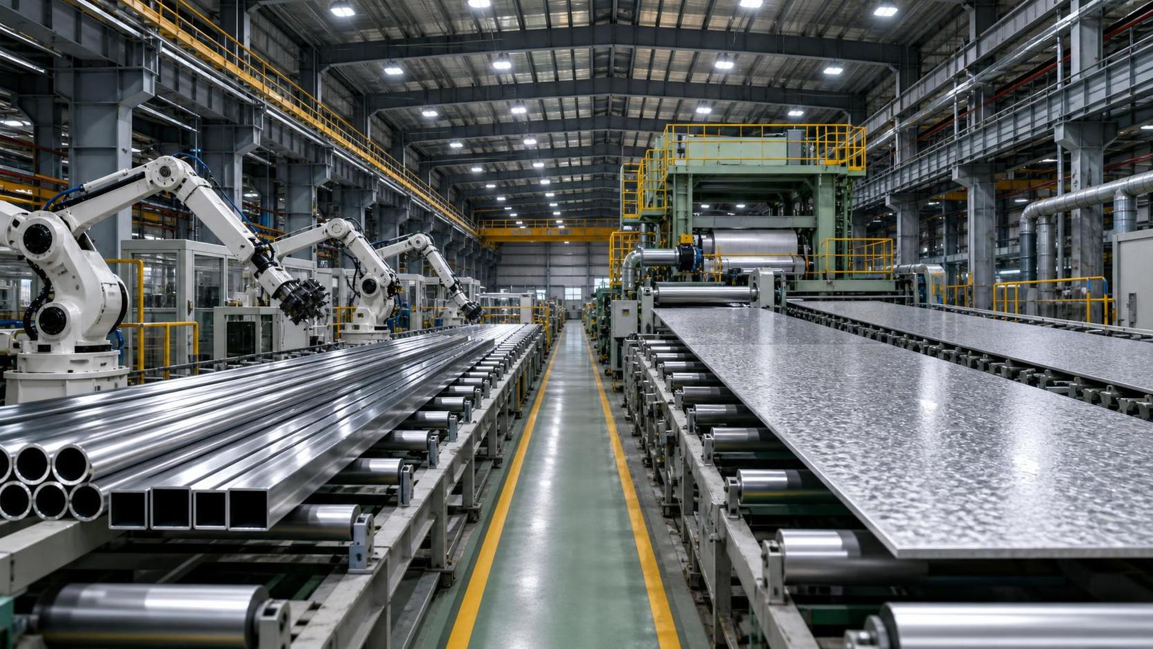 New Automated Production Lines for Stainless Steel and High-Zinc-Coated Steel Boost Capacity by 40% to Meet Overseas New Energy Project Needs