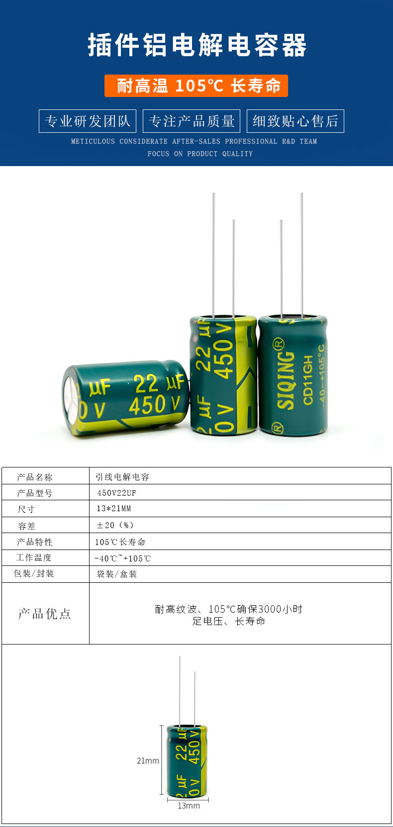 450v22uf