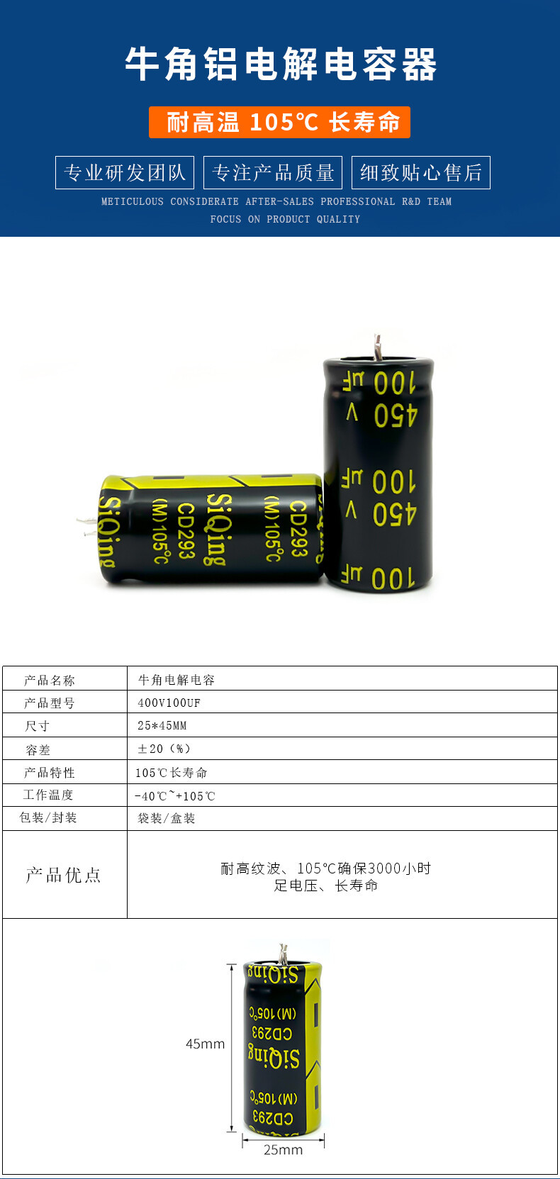 400v100uf
