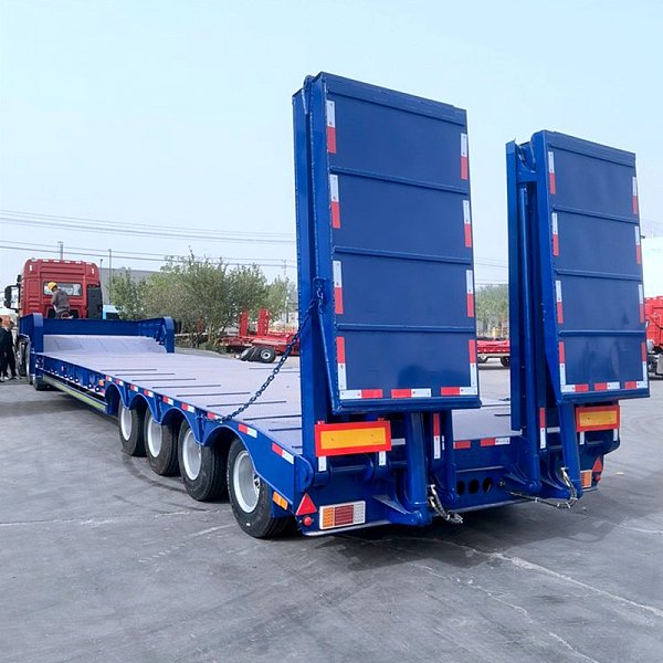 4 Axles Low Bed Trailers