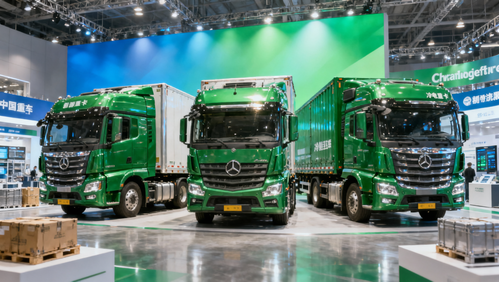 Asian Logistics Fair Highlights China’s Green Heavy Trucks Asian Logistics Fair Highlights China’s Green Heavy Trucks