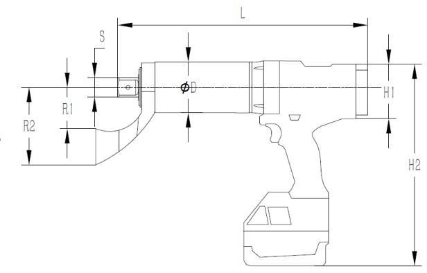 LD-500 Digital Display Precision Control Electric Torque Wrench