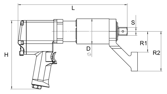 Pneumatic Torque Wrench