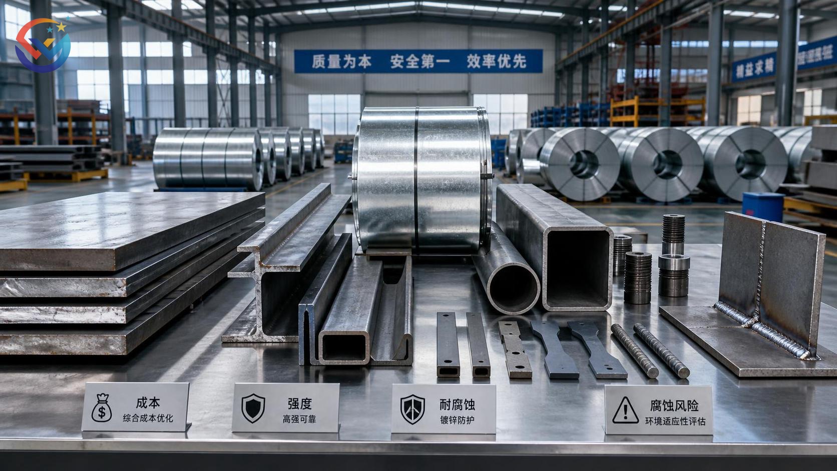 Metal Materials Selection for Industrial Projects: Matching Cost, Strength, and Corrosion Risk