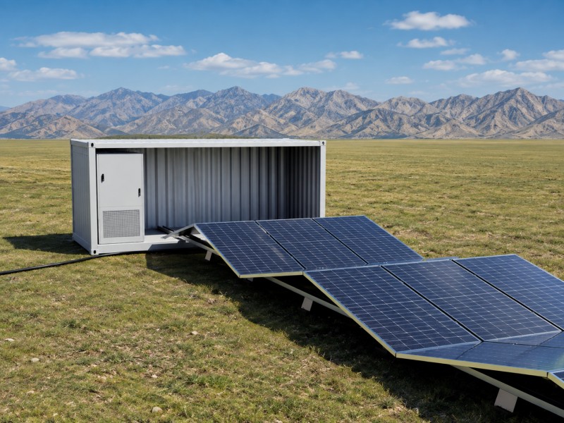Foldable photovoltaic power generation cabin