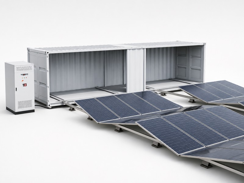 Foldable photovoltaic power generation cabin