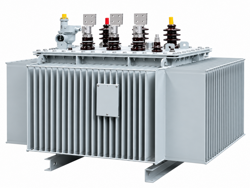 Three Phase Oil Immersed Power Transformer 10kV 400V 1000kVA for Industrial Use