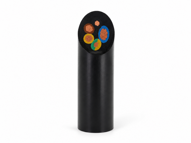 Rubber-sheathed Cables