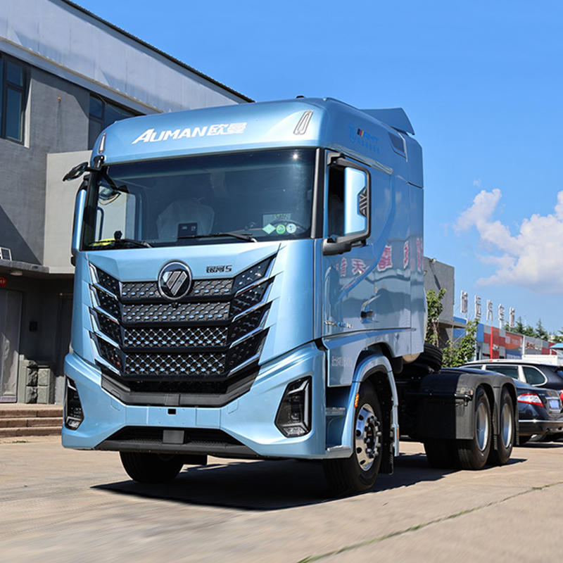 Auman GALAXUS 5 14.5L LNG 580HP 6x4 Drive ZF 12-Speed AMT Automatic Tractor