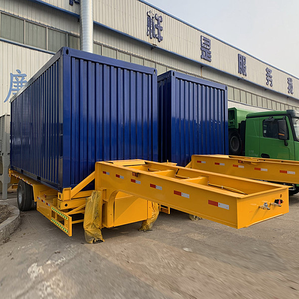 20-Foot Container Tipper Semi-Trailer