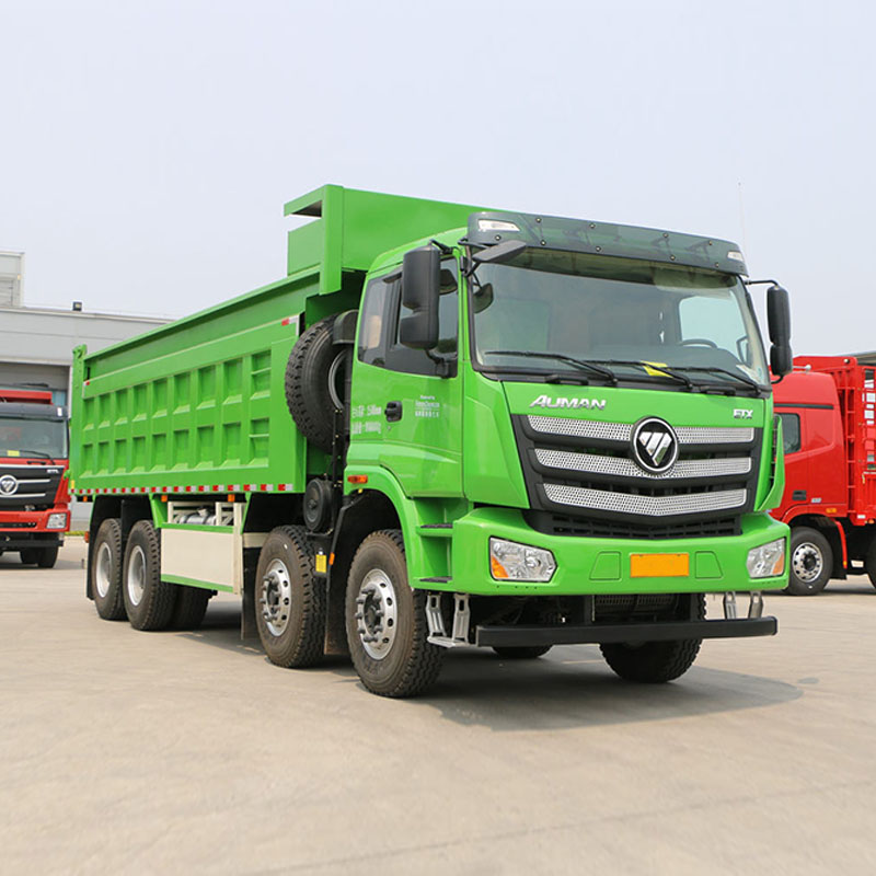 Foton Auman New ETX 9 Series Heavy Truck 400 horsepower 8x4 drive  7.4m Tipper/Dump truck