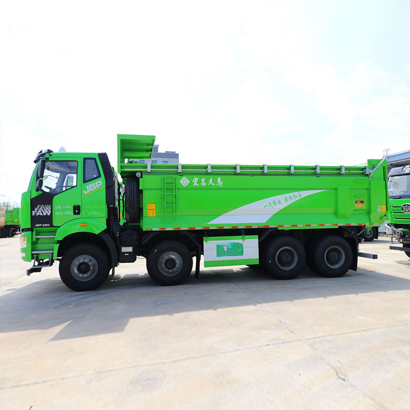 FAW New J6P Heavy Truck 460 horsepower 8x4 drive 6.5m Tipper/Dump truck