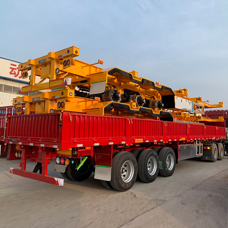 20-Foot Skeleton Semi-Trailer