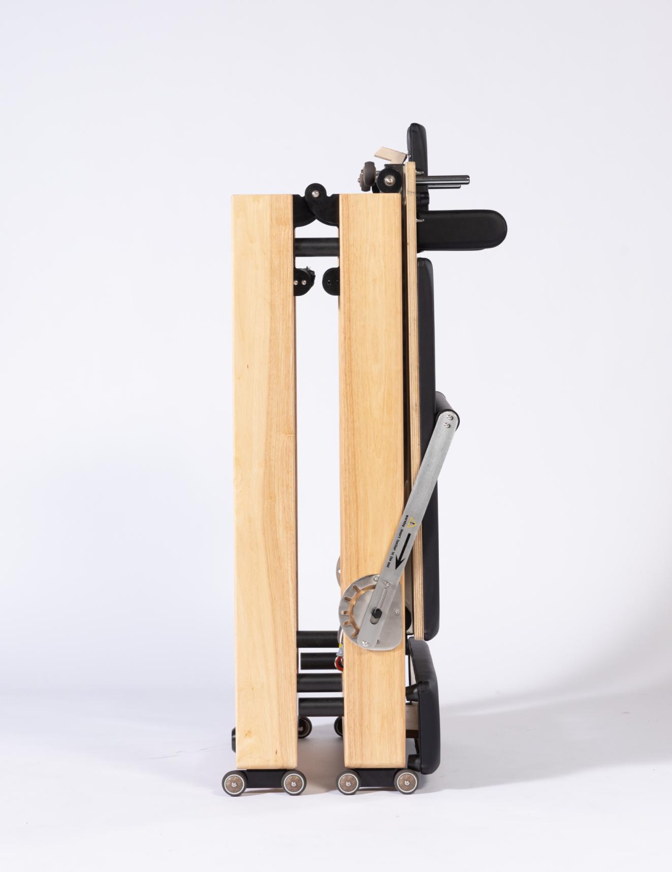 JM-O-06 Oak Folding Pilates Reformer