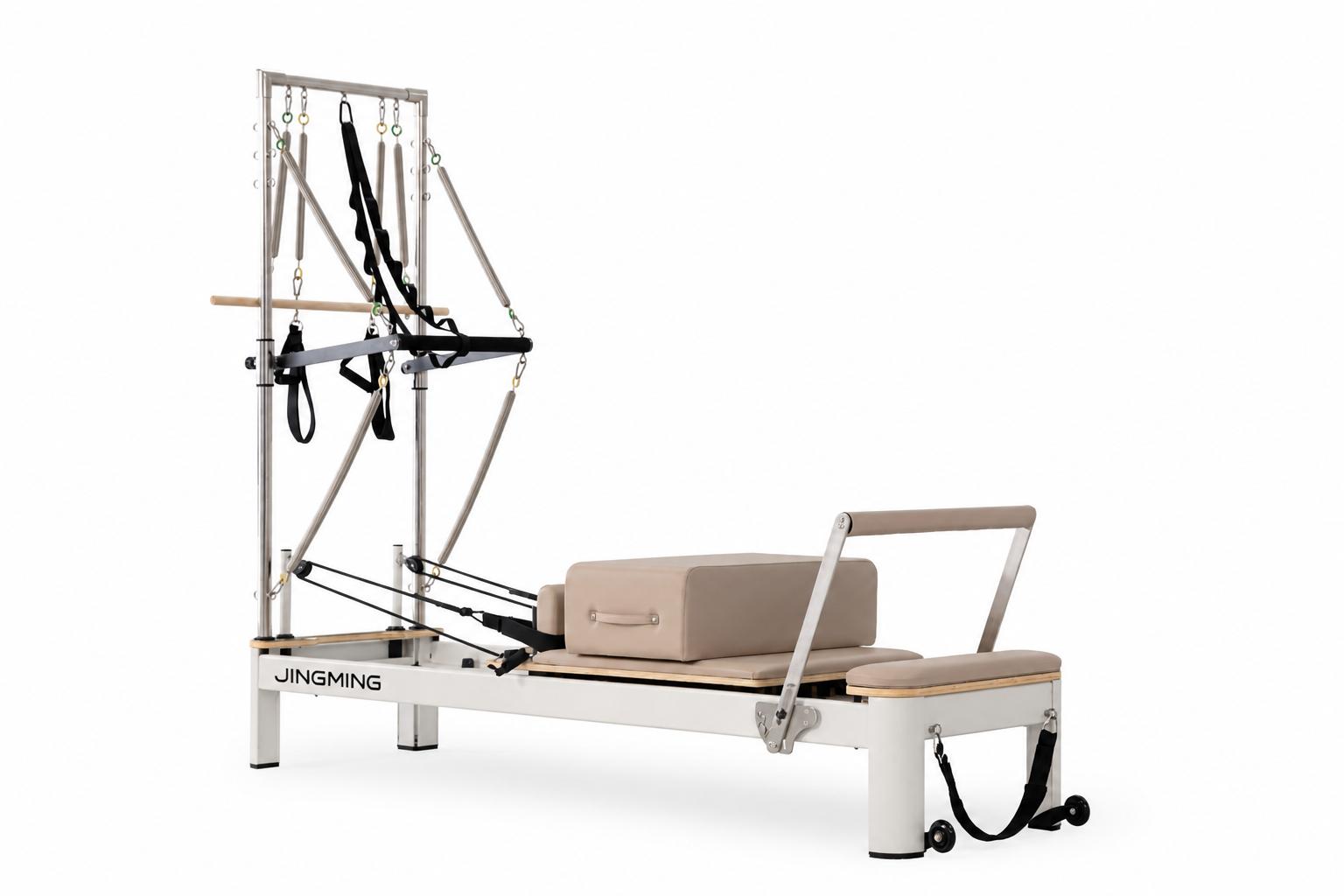 JM-A-09 White mid-sleeper bed