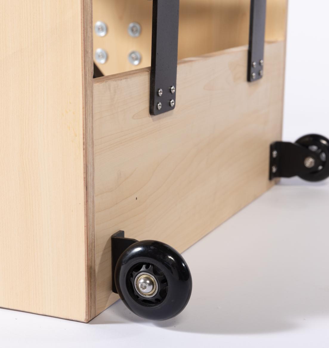 JM-M-14 Australian-style white maple step stool