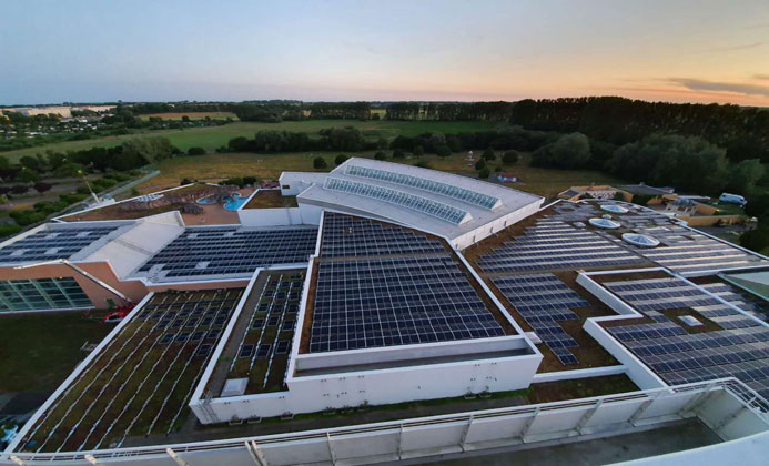 750 kW Commercial and Industrial Rooftop Project in Germany