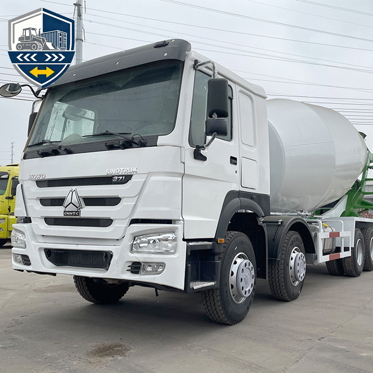 Howo 371 8x4 Concrete Cement Mixer Truck