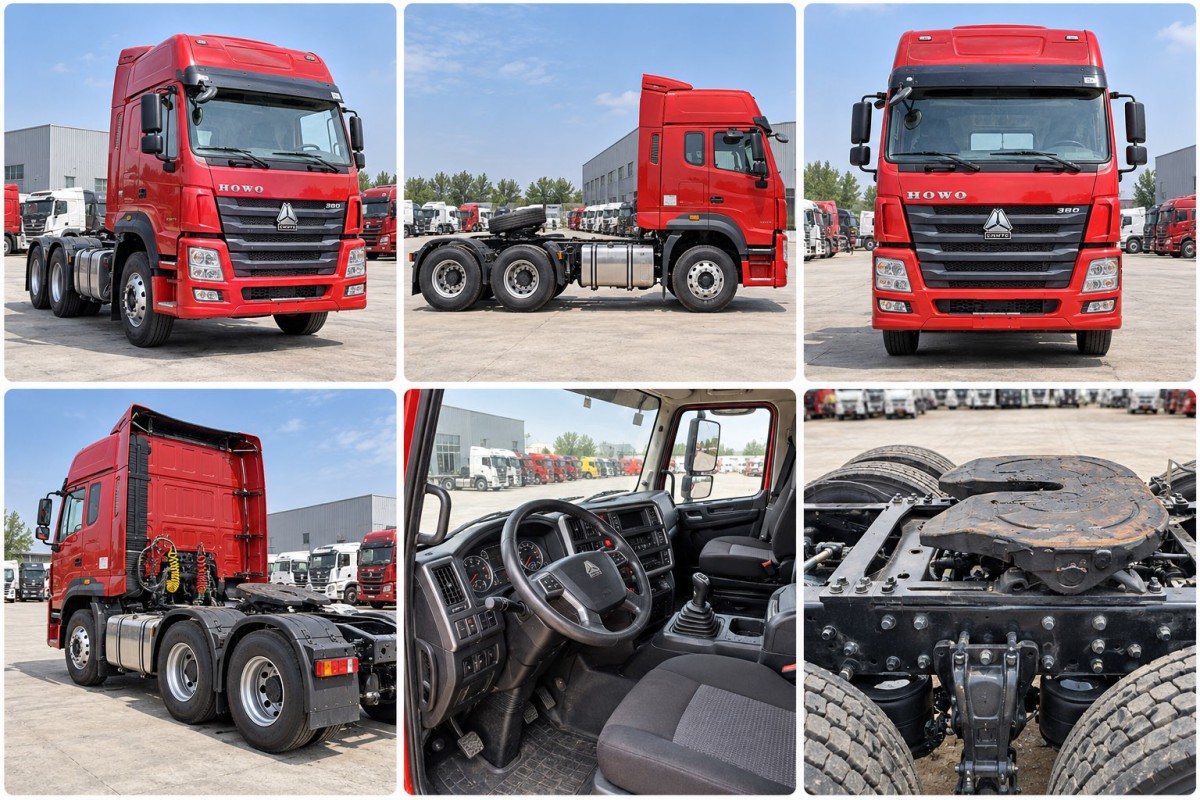 01 Shacman X5000 6x4 550HP Tractor Head Truck