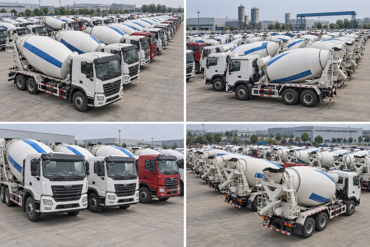 02 Shacman 8x4 Cement Mixer Truck