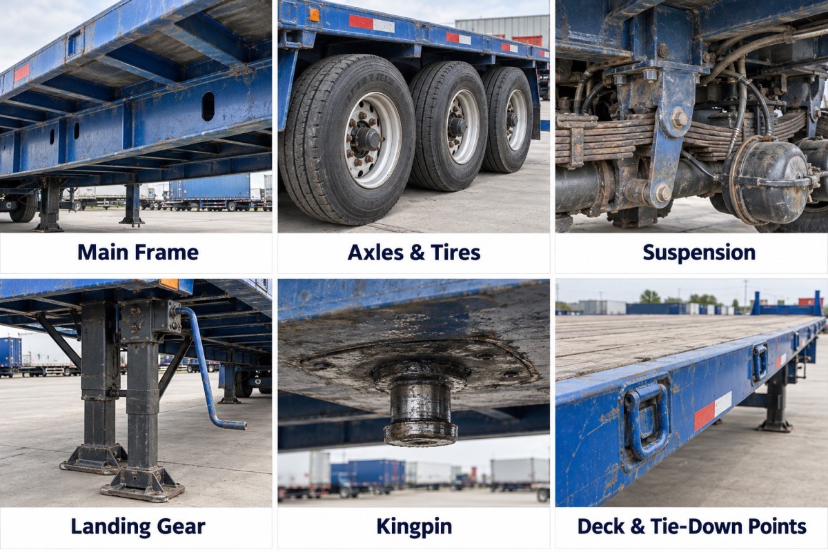 03 3 Axles 40-50t Side Tipper Semi-Trailer