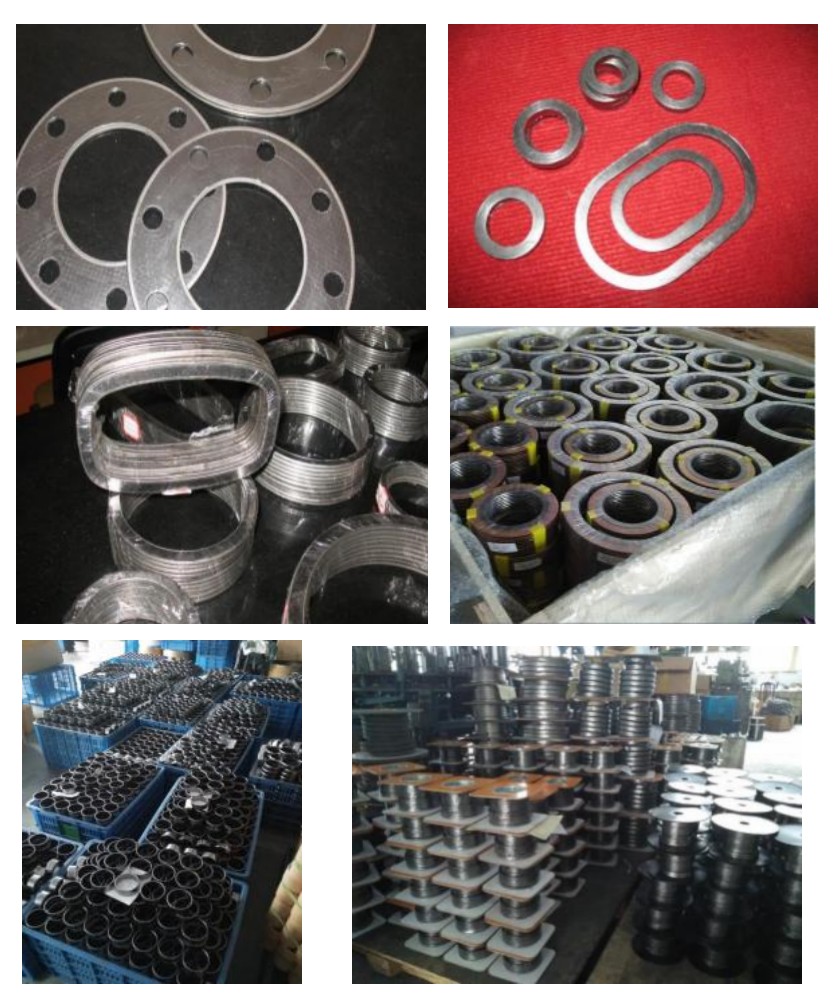Flexible graphite sealing components