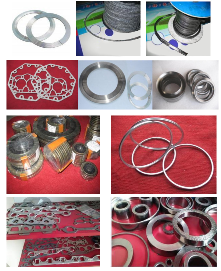 Flexible graphite sealing components