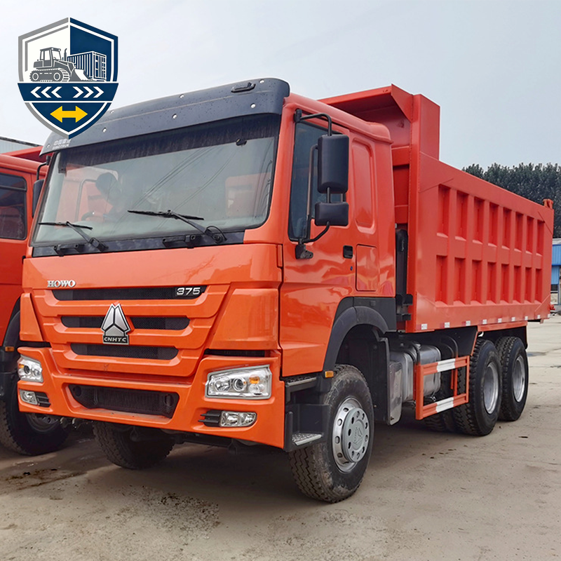 شاحنة قلابة Sinotruk Howo ذات 10 عجلات بقوة 375HP ودفع 6x4 وحمولة 30 Ton