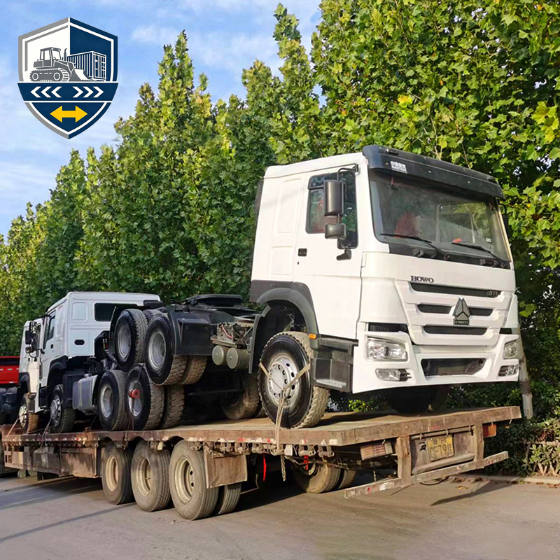 شاحنة جرار Sinotruk Howo بقوة 371 حصانًا ودفع 6x4