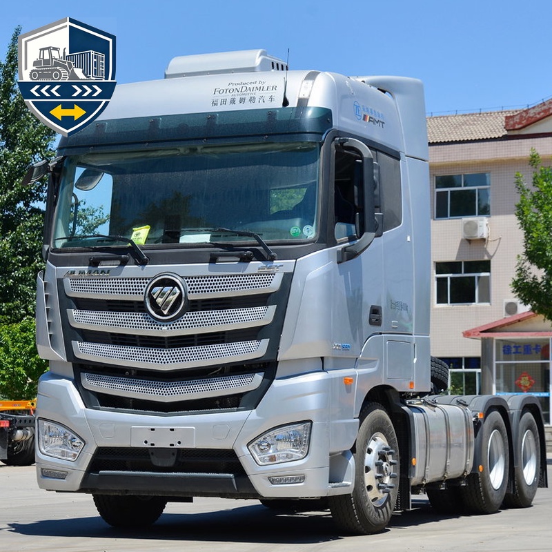 Foton Auman EST 560HP 6x4 AMT شاحنة قاطرة أوتوماتيكية