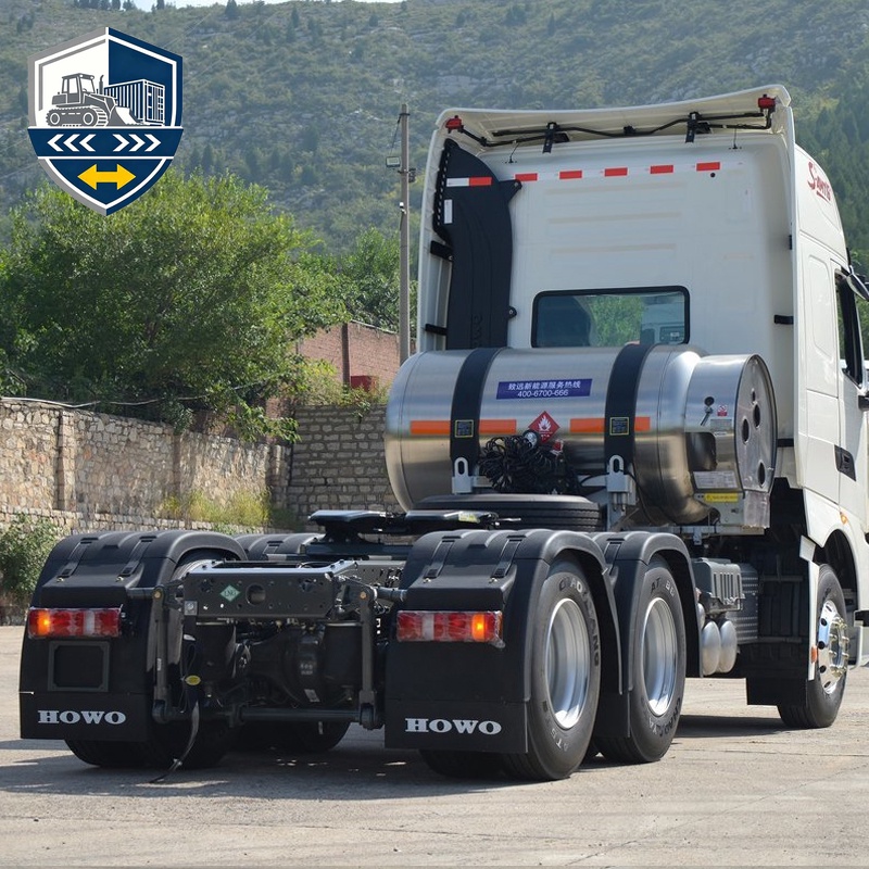شاحنة جرارات Howo Sinotruck TH7 للخدمة الشاقة 6x4 بقوة 460 حصان