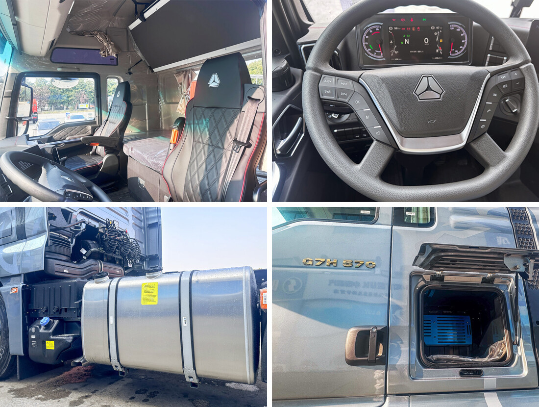 شاحنة جرار G7H 6x4 بقوة 570 حصانًا