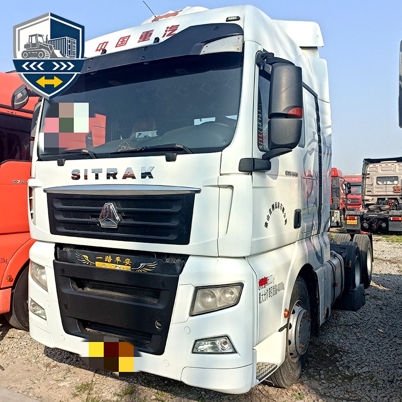 شاحنة Sinotruk C7H الثقيلة بقدرة 540 حصان، جرار 6x4 أوتوماتيكي