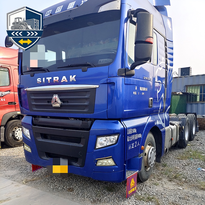 شاحنة Sinotruk C7H الثقيلة بقدرة 540 حصان، جرار 6x4 أوتوماتيكي